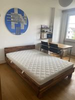Bett, Nussbaum, Breite: 1.40m
