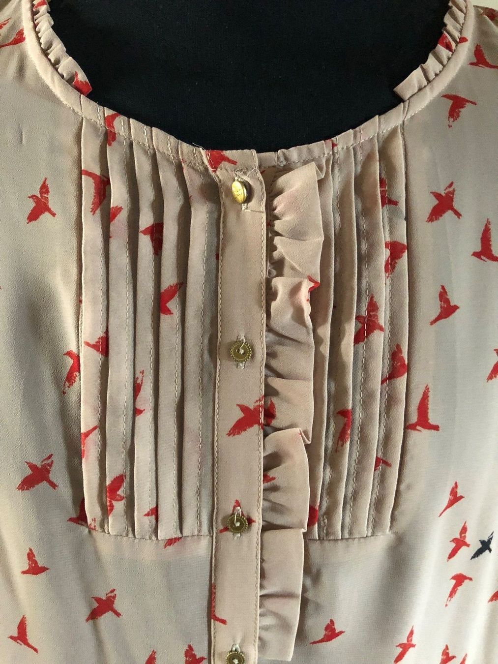Mexx Camicette: Bluse halbtransparent, Marke Mexx – Usato da Luzern venduto da higa01 2