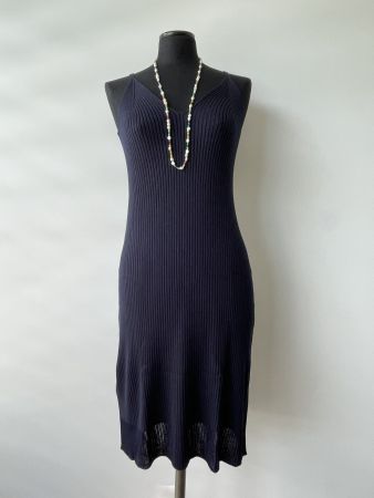 Trägerkleid von Comptoir des Cotonniers Gr 36 - dunkelblau