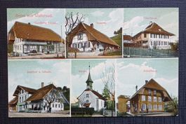 AK Mehrbild WALTERSWIL Gasthof Löwen KÄSEREI um 1910