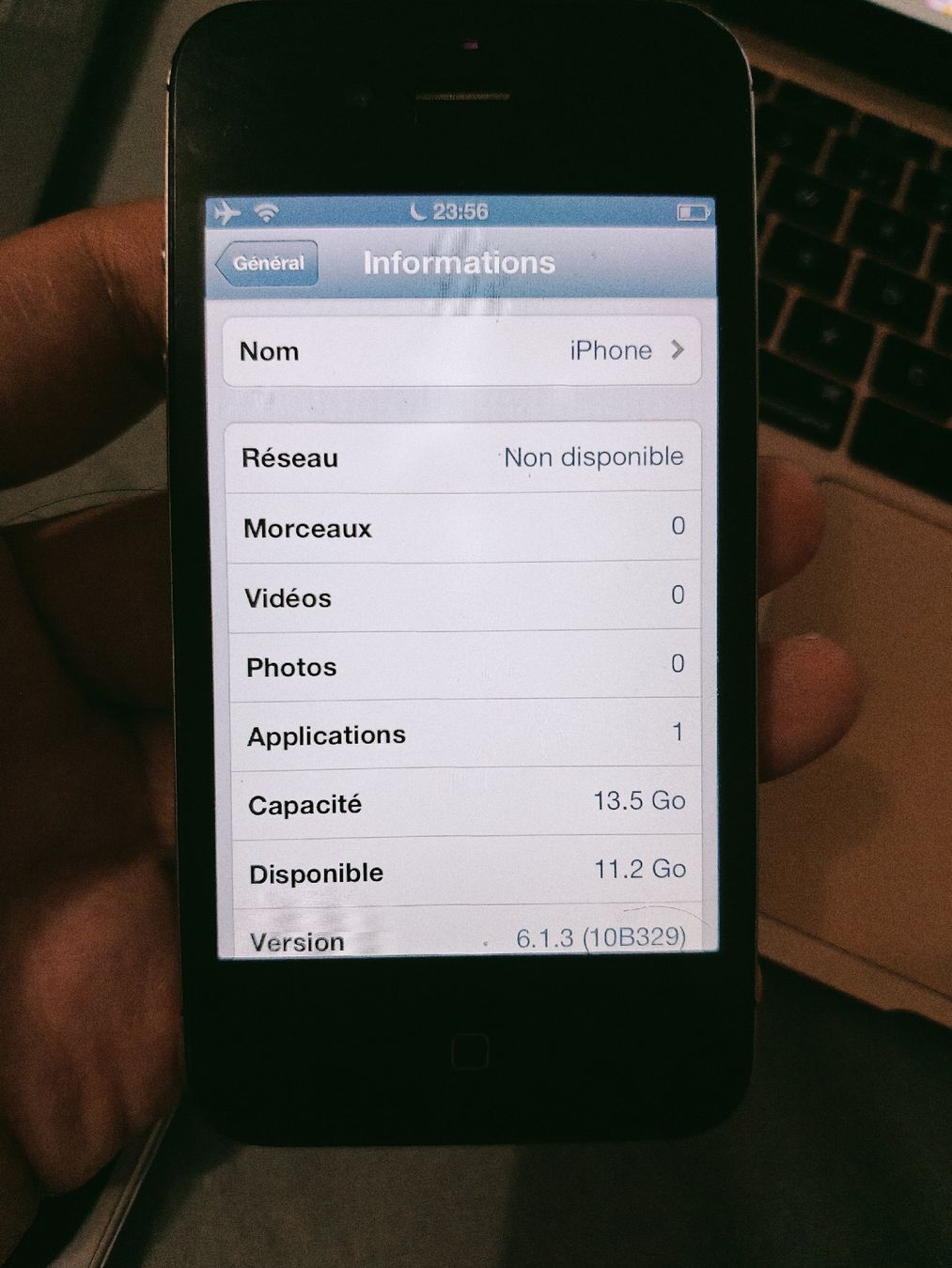 Apple Telefoni cellulari / Smartphones: iPhone 4s avec iOS 6 – Usato da La Chaux-de-Fonds venduto da Honit.ch 1