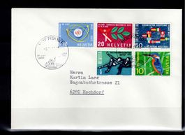 Schweiz  Brief 1965