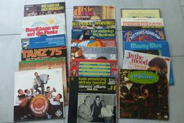 Schallplatten-Sammlung: Vintage-Schlager