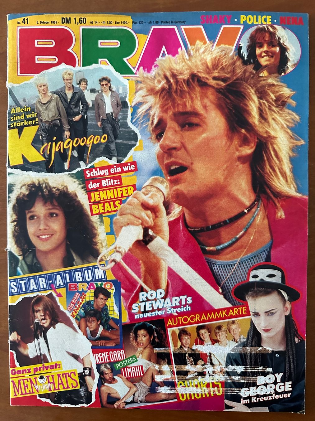 Riviste & Magazine: BRAVO 1983 Nr. 41 // Rod Stewart – Usato da Zürich venduto da die_5djt