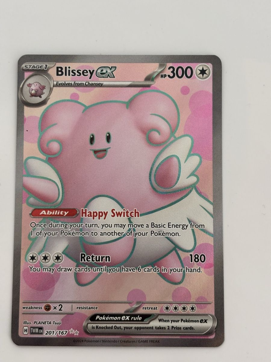 Pokémon Carte collezionabili: Carte Pokémon BLISSEY Twm 201  – Nuovo (secondo la descrizione) da lausanne venduto da helderj
