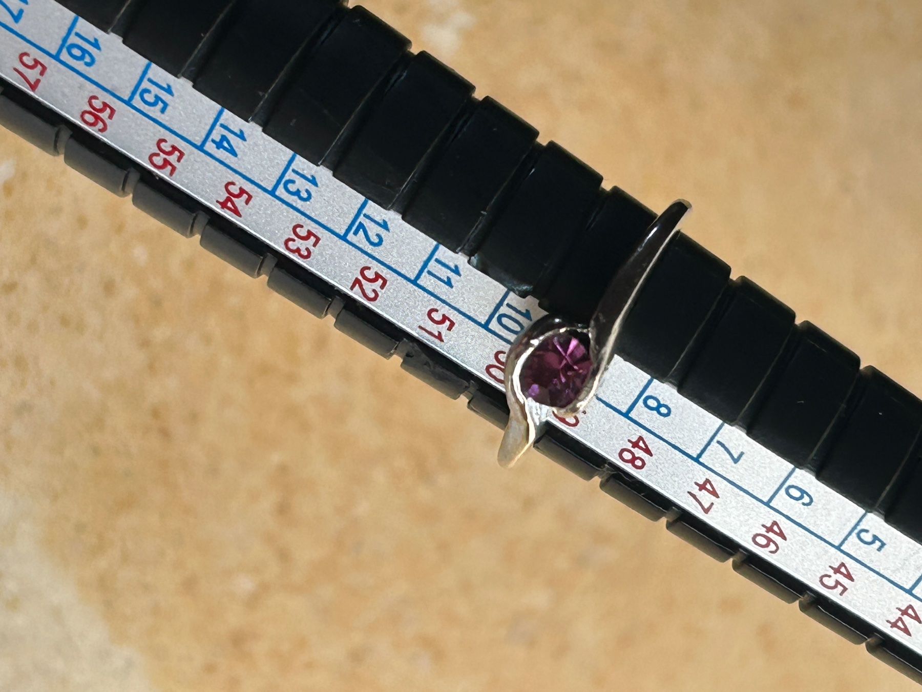 Anelli: Silberring mit Amethyst, Gr. 49.5 – Usato da Dittingen venduto da Bellevista 6