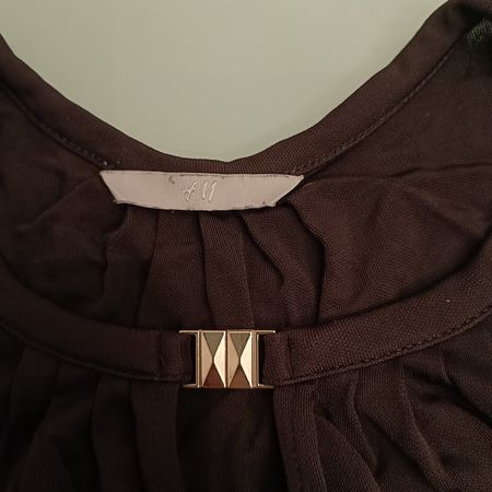 H&M Top, Dunkelbraun, Grösse M / L, Luftig für den Sommer!
