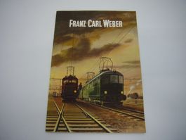Franz Carl Weber Spiel- und Eisenbahnen Katalog Nr 384, 1955