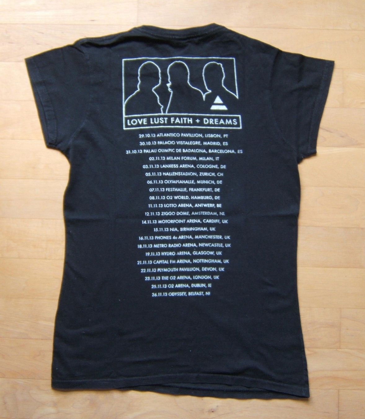 T-shirt: T-SHIRT THIRTY SECONDS TO MARS 2013 – Usato da Brunnen venduto da Nonne04 2