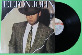 Elton John - Breaking Hearts LP Vinyl (12") 1984 Sad Songs
