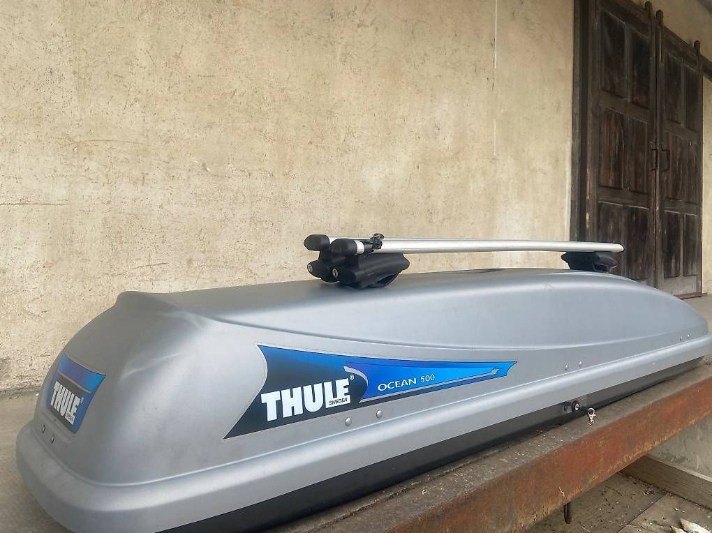 Coffres de toit: Thule Ocean 500 Dachbox 300 Liter mit oder ohne Dachträger – D'occasion à Leuzigen par Doppelrad 1
