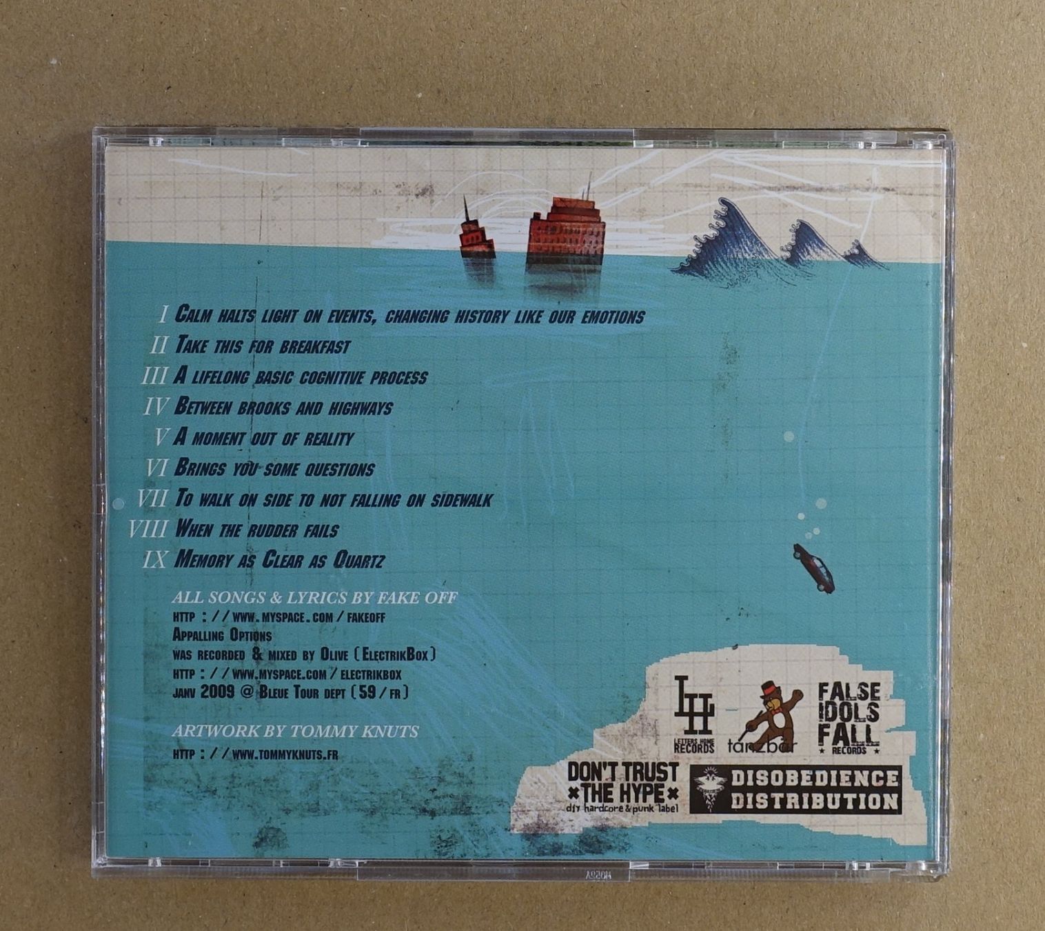 CD: Fake Off – Appalling Options - T8 – Usato da Sessa venduto da discoverymedia 1