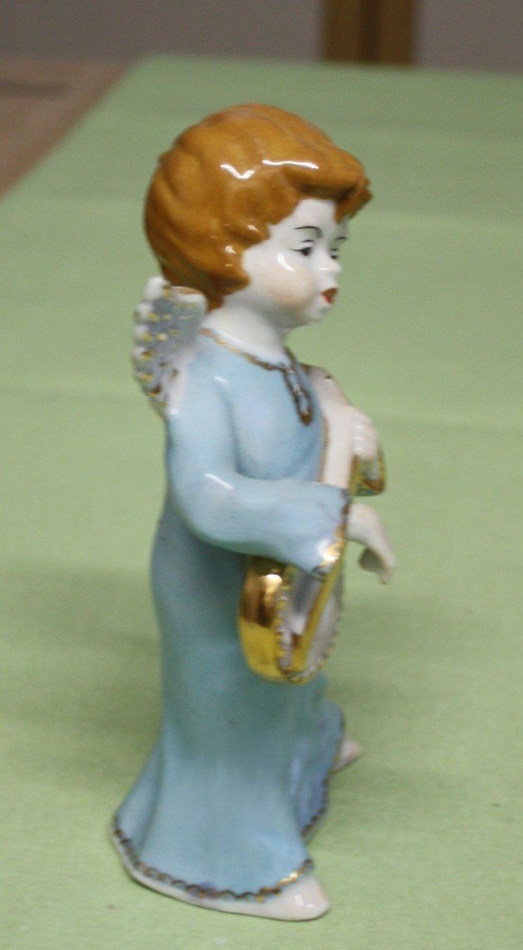 Statuette: Engel mit Banjo – Usato da Flüelen venduto da Alt-und-Neu 4