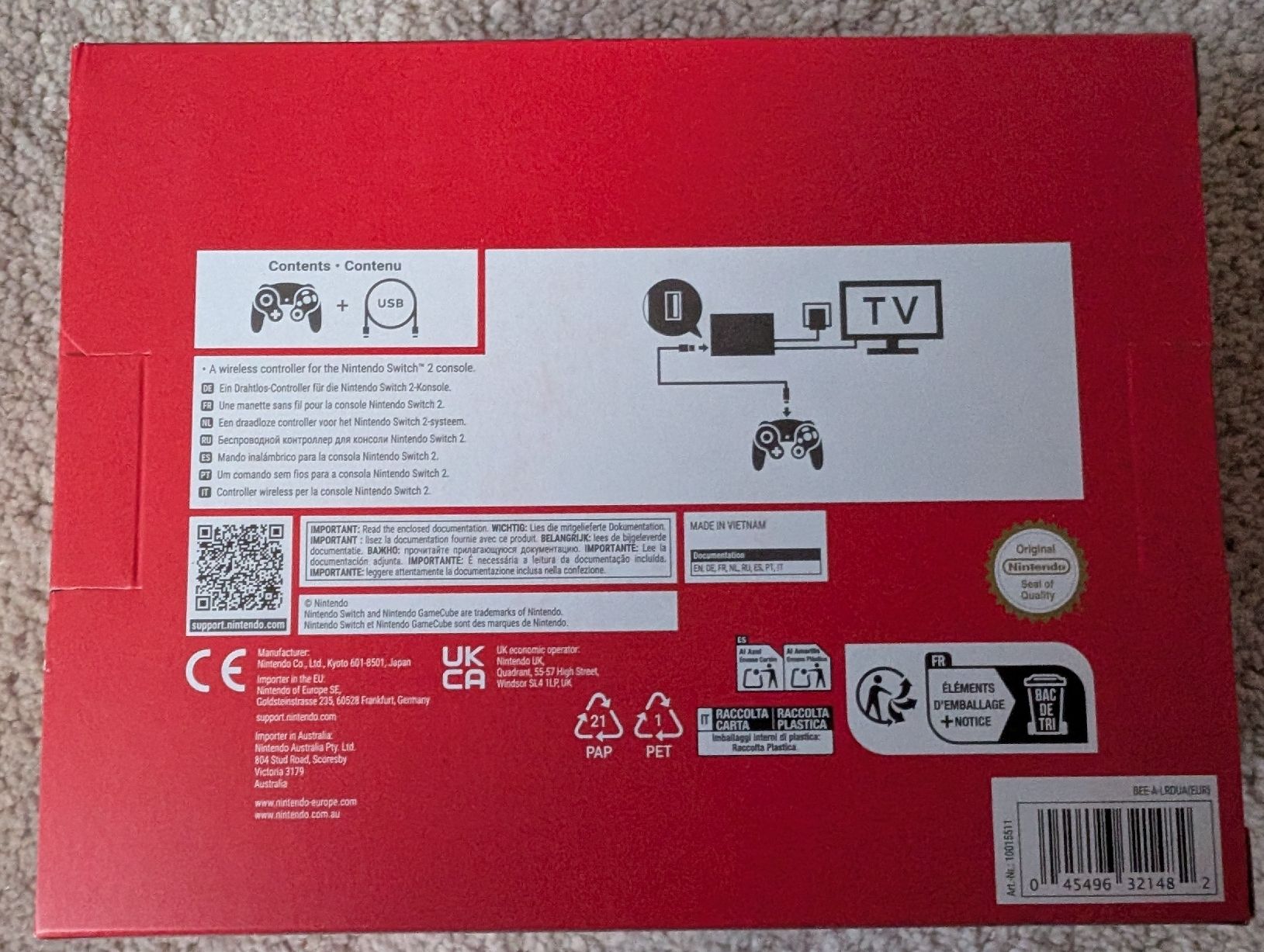 Nintendo Controller: Nintendo Gamecube Controller (Switch2) – Neu und originalverpackt aus Herzogenbuchsee von Nitrocircus1512 2