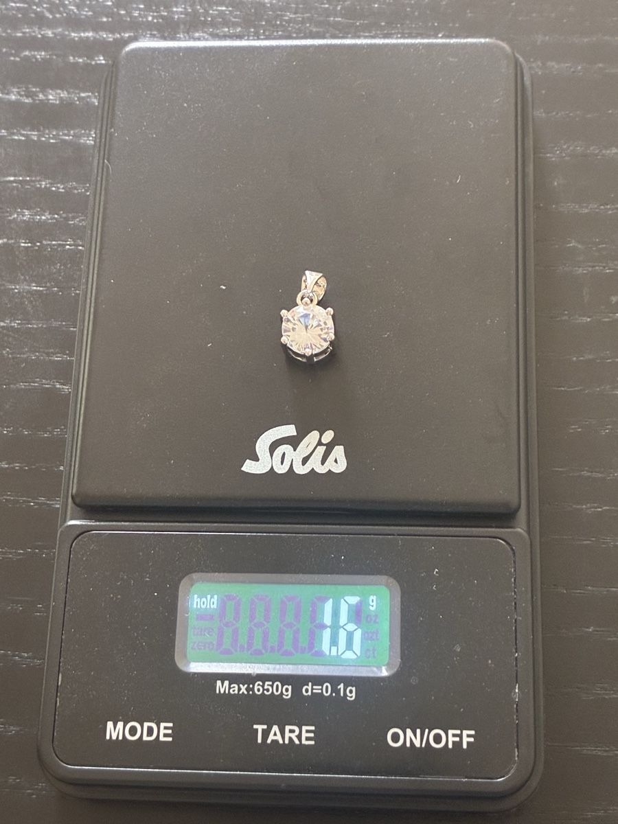 Anhänger: Pendentif Solitaire Argent 925 – Gebraucht aus Praz (Vully) von Footzone.ch 3
