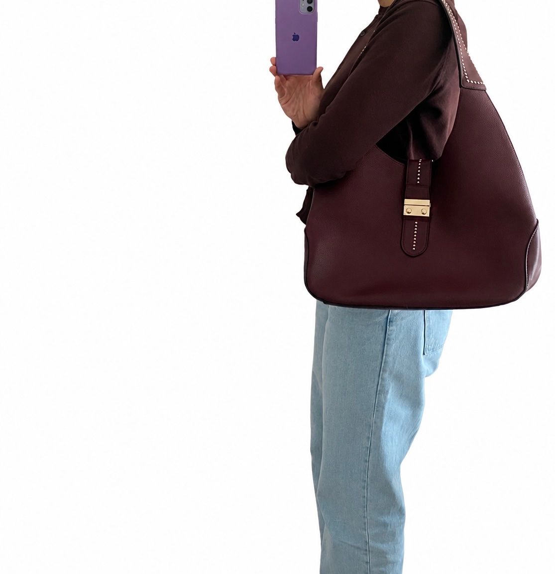 Taschen: HANDTASCHE - BORDEAUX – Gebraucht aus Winterthur von hil_7mxs 3