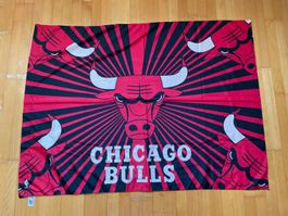 Vintage 90s Chicago Bulls Jordan Flag 96 x 129 cm