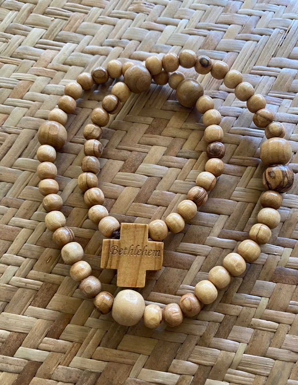 Catenine: Malakette Mala Kette Holz Bethlehem – Nuovo (secondo la descrizione) da Dottikon venduto da 6571 3