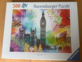 Puzzle Ravensburger - 500 Teile - Grüsse aus London