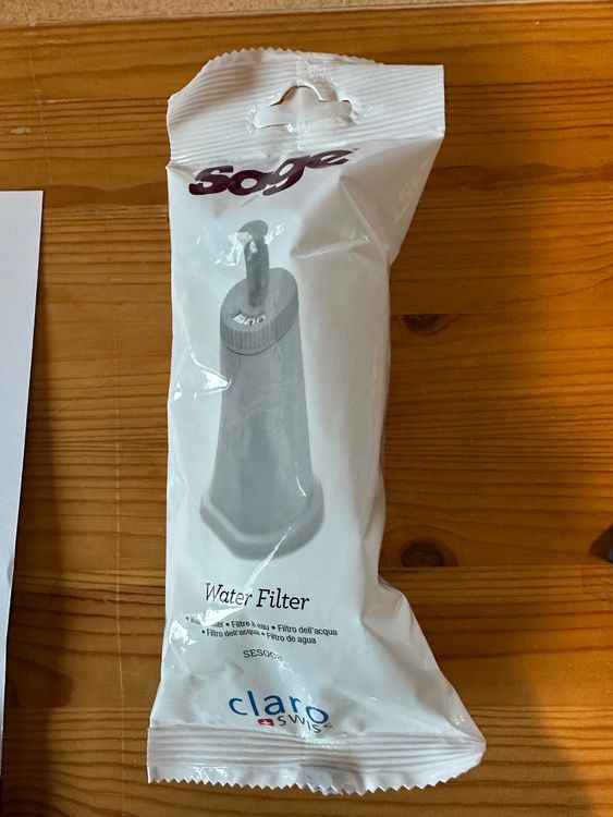 Sage claro swiss Wasserfilter Kaufen auf Ricardo