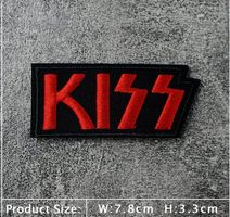 PATCH KISS, CA.7.8 X 3.3CM NEU