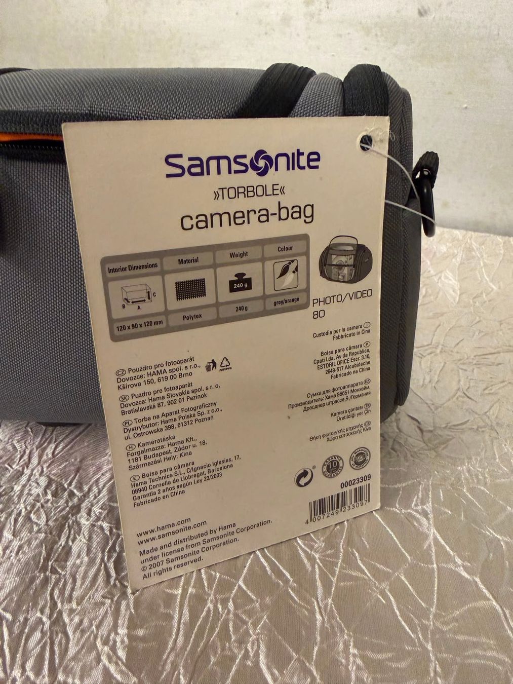 Samsonite Taschen: Samsonite Camera Bag Torbole, neu – Neu (gemäss Beschreibung) aus Schlieren von Stadtammannamt_8952 2