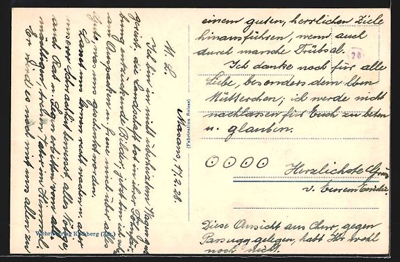Cartes postales: AK Chur, Krematorium, 1928 – D'occasion à Berlin par bartko-reher 1