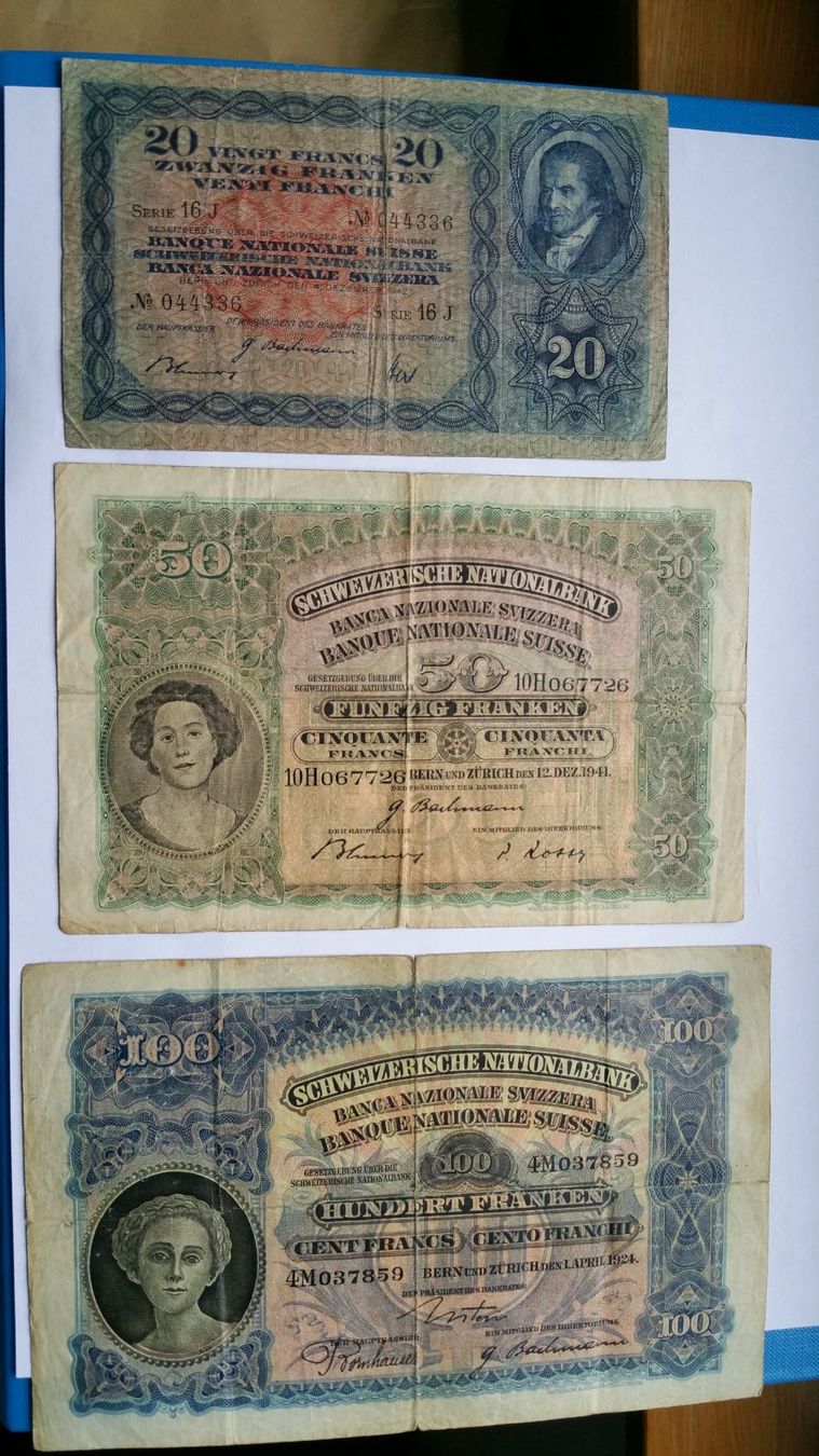 Banconote: Banknoten – Usato da Gumefens venduto da eripe