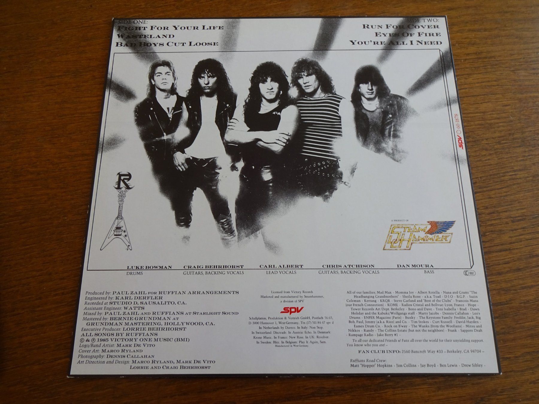 Dischi in vinile: RUFFIANS  "Ruffians" – Nuovo (secondo la descrizione) da Cham venduto da mktreasure 1