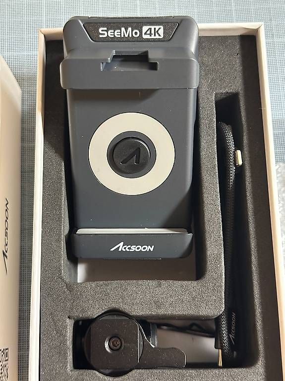 Videocamere: Accsoon SeeMo 4K iOS – Nuovo (secondo la descrizione) da Zürich venduto da Drachensegler 3