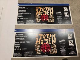 2 Tickets Toten Hosen Konzert 20.06.2026