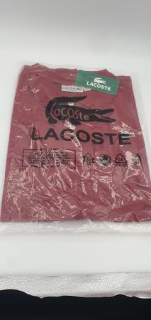 Rotes Lacoste Polo Shirt - neu Zustand, Grösse XL!
