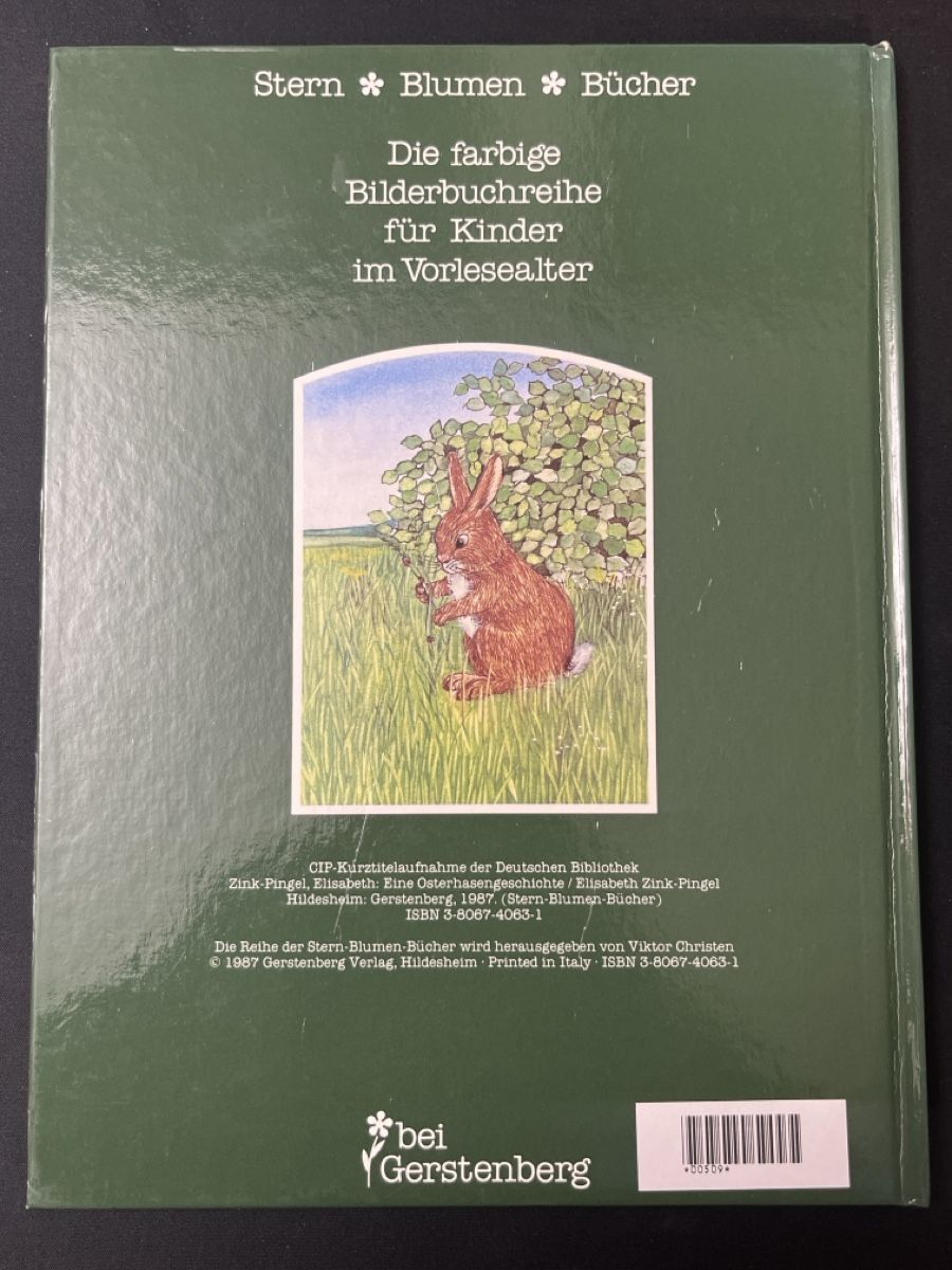 Libri: Eine Osterhasengeschichte, Elisabeth Zink-Pingel, Top! – Usato da Forch venduto da tieckr 1