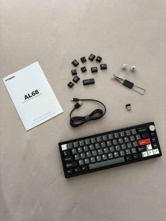 Yunzii AL68 - Wireless Aluminum Mechanical Keyboard - Neu! (Neu (gemäss ...