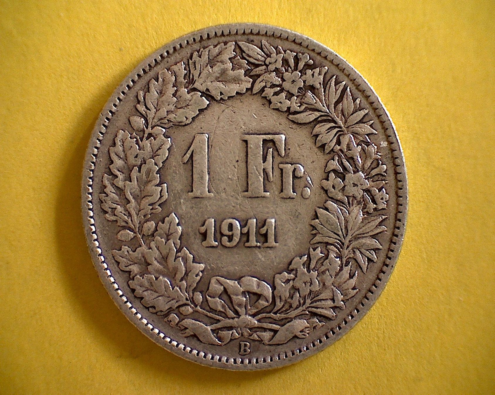 Toutes les monnaies: 1 Fr. 1911 – D'occasion à Buchs AG par Ged8