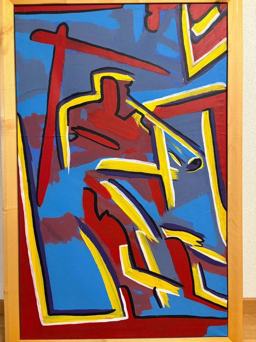 Dipinti: 78x118/ handgemaltes Acryl Gemälde – Usato da Ottenbach venduto da TimelessEmotions. 5