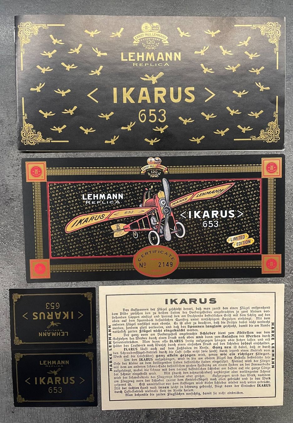 Kit di modellismo & Modellini statici: Lehmann 2149 "IKARUS 653" – Nuovo e nell'imballaggio originale da Sursee venduto da Toni-SpielSursee 3
