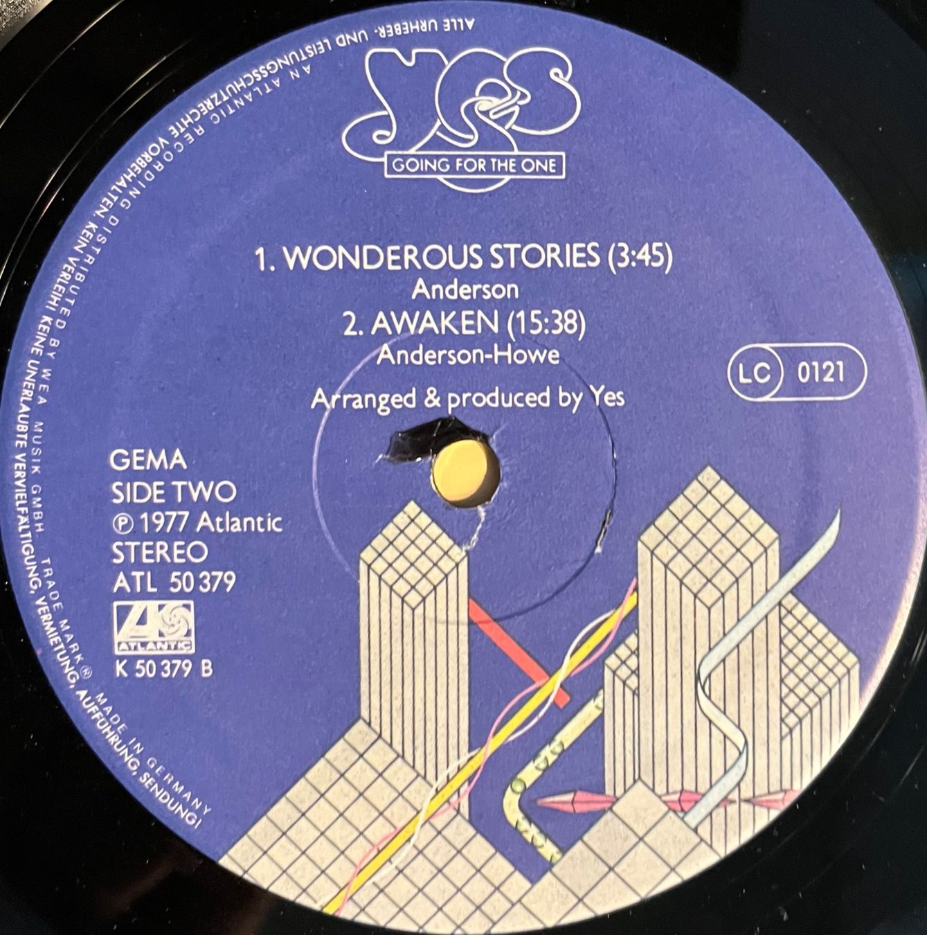 Vinyles: YES - GOING FOR THE ONE - 33 Tours – D'occasion à Bussigny par vinyl-pas-cher 5