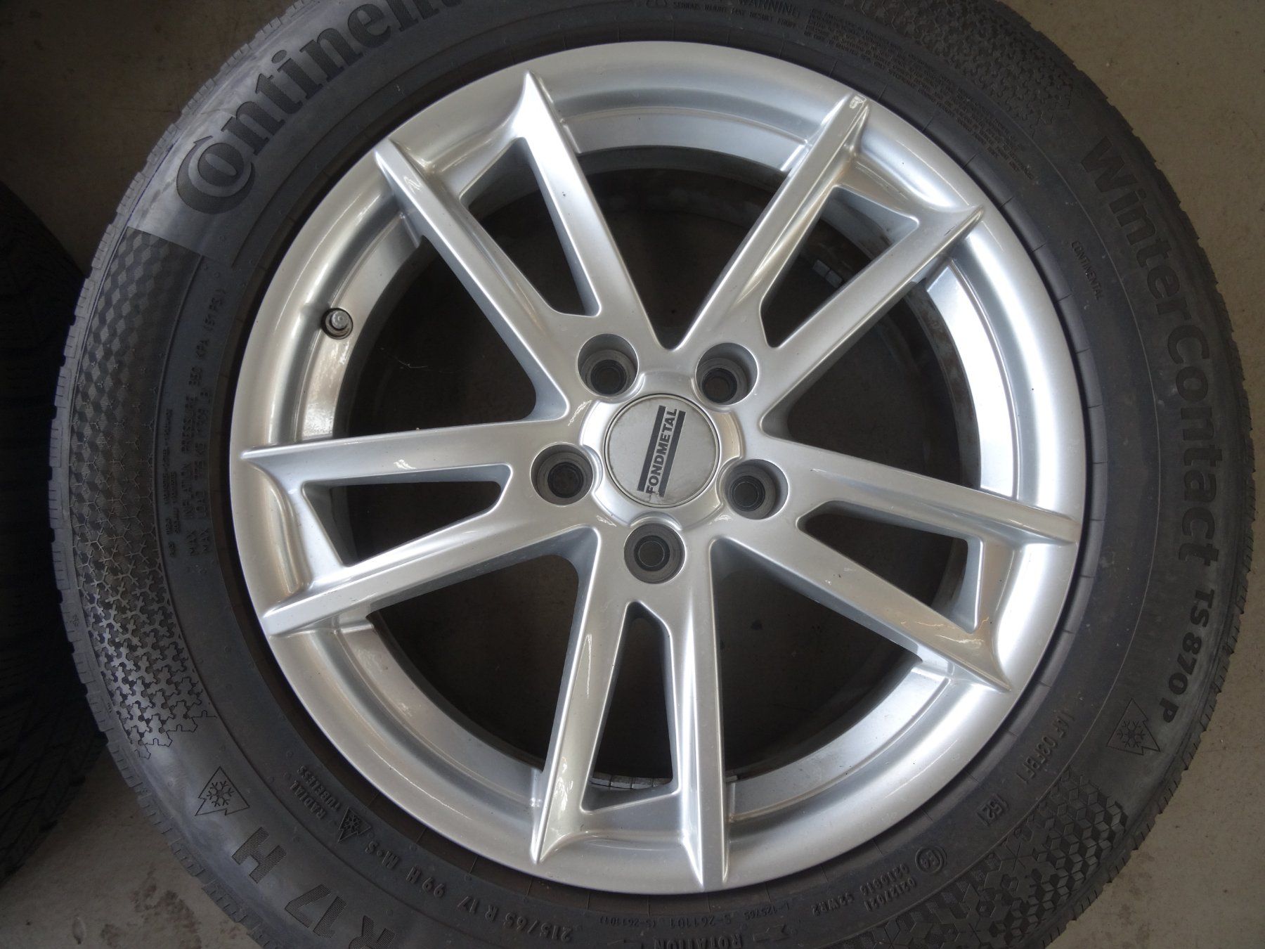 Hyundai Pneumatici & Ruote complete: Hyundai Tucson Winterräder mit TPMS – Usato da Oberrüti venduto da Hardcoretuning 4