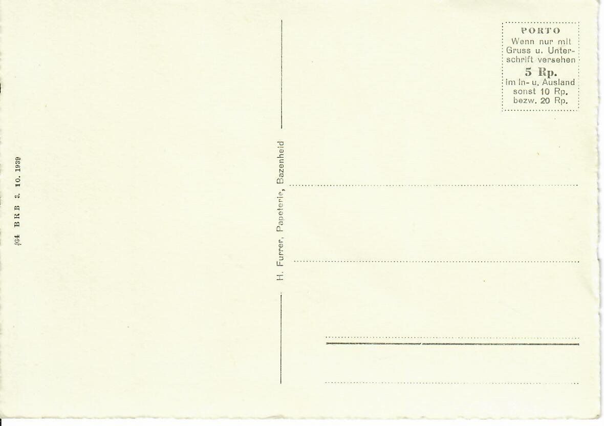 Cartoline postali: Bazenheid – Usato da Hochdorf venduto da Ziegel-16 1