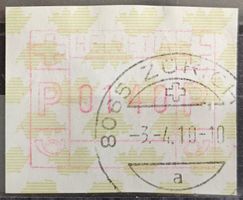 1993 ATM mit schönem Stempel