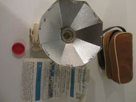 altes Blitzgerät "DuoLux" mit Etui