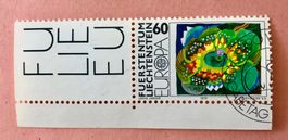 Briefmarken aus Fürstentum Liechtenstein mit Gummi 