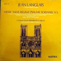Jean Langlais: Lot de deux albums