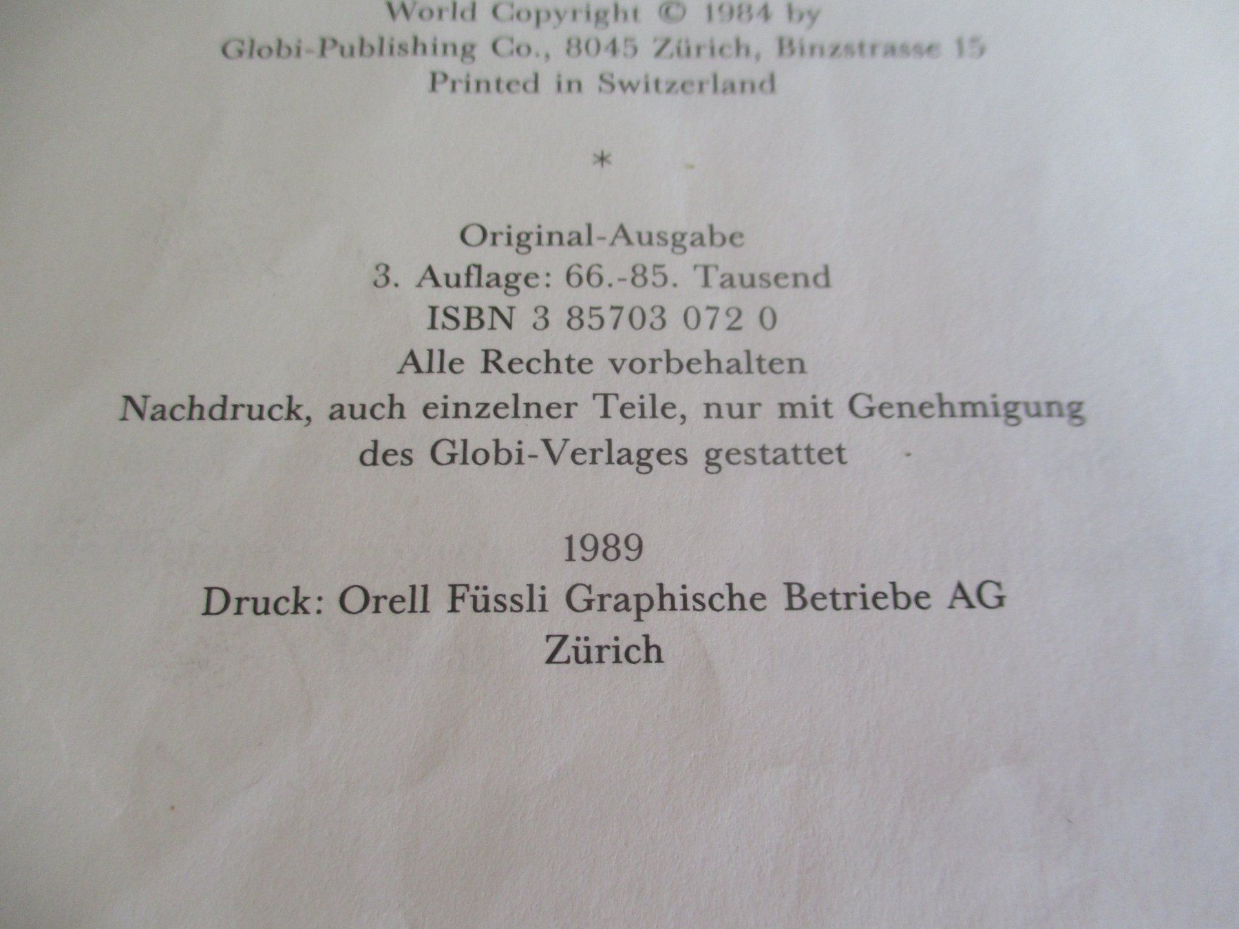 Fumetti: Buch Globi abenteuerliche Schweizer Reise – Usato da Birsfelden venduto da alles-muss-raus 1