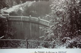 Barrage du Chatelot sur le Doubs