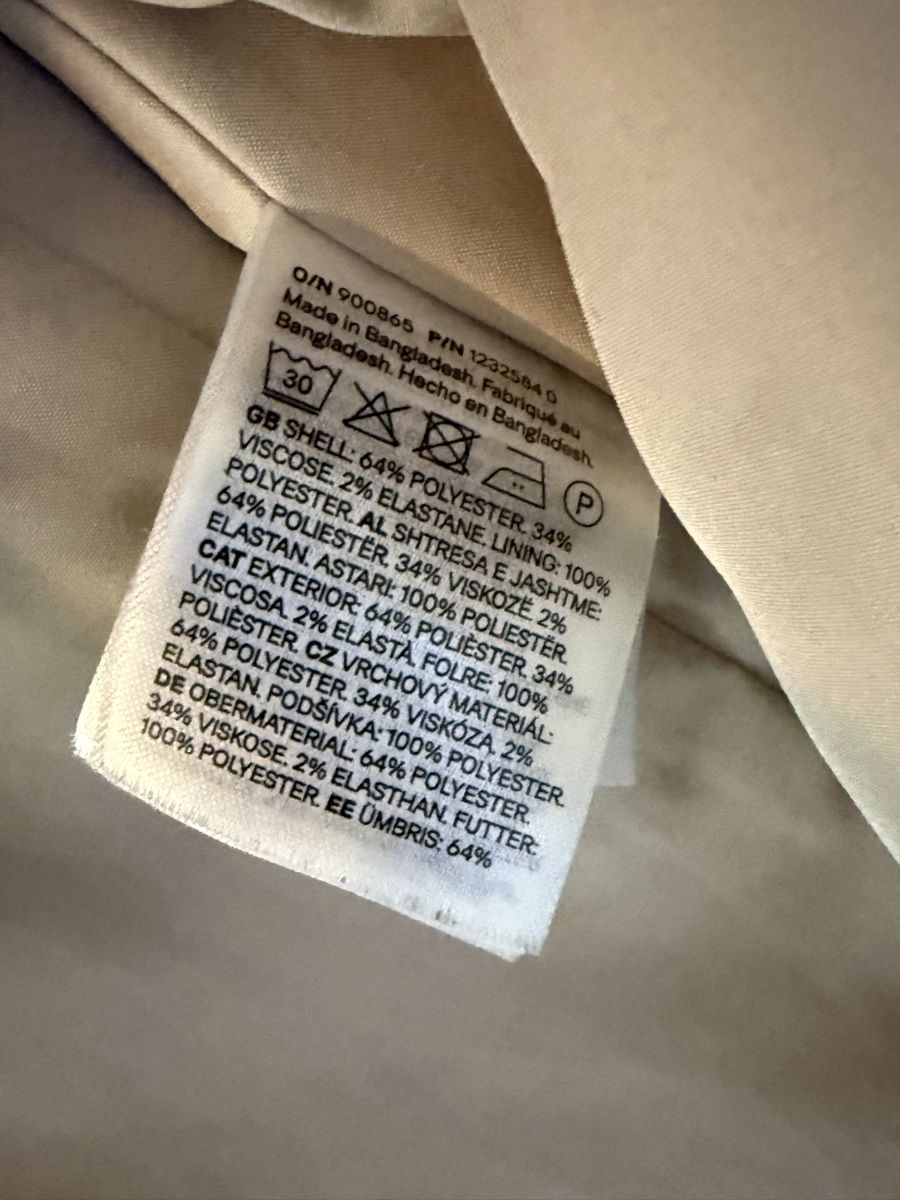 H&M Giacche: Oversized Blazer kariert von H&M, Grösse M – Nuovo (secondo la descrizione) da Basel venduto da zukk_ 3