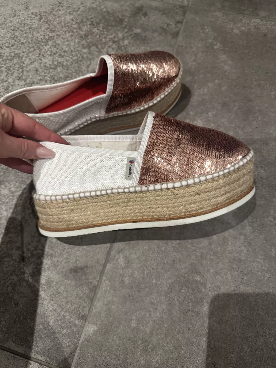 Scarpe da donna: Espadrilles mit Pailetten  – Nuovo (secondo la descrizione) da Triesen venduto da Chevalley_11 1