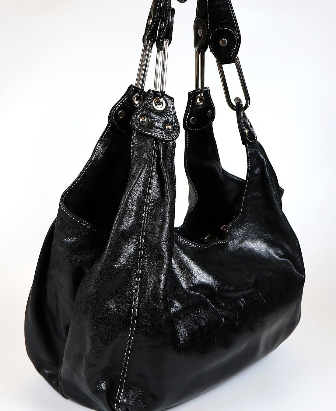 Navyboot Borse da donna: Navyboot Luxus Beuteltasche, Echtleder schwarz neuwertig – Usato da Zweidlen venduto da Supermari1