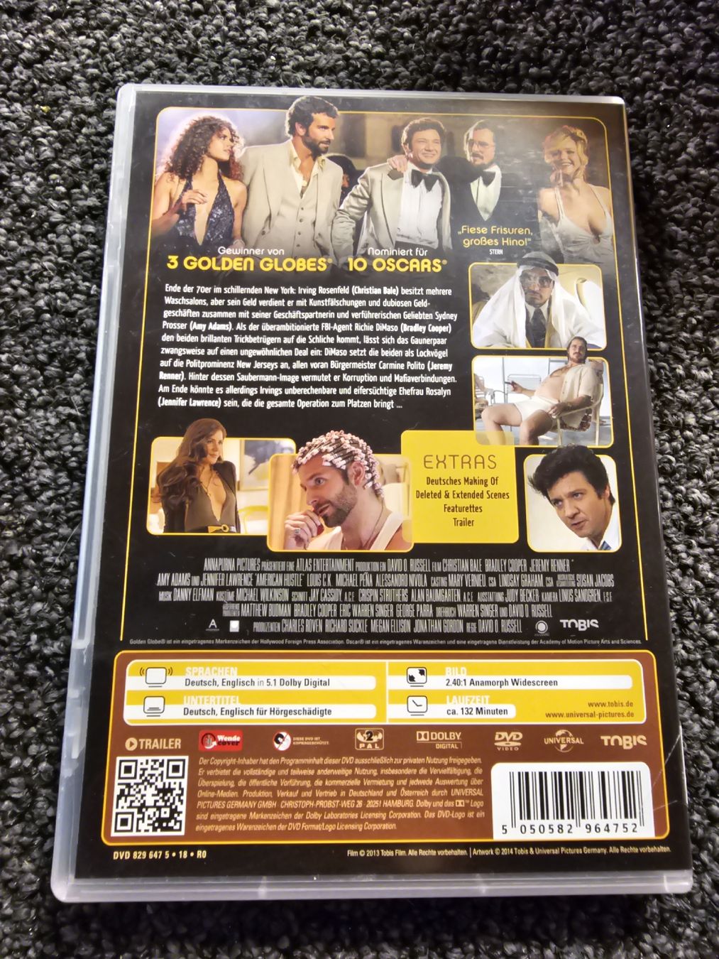 Tutti i DVDs: American Hustle (21392) – Usato da Ruswil venduto da jan_bxl5 1